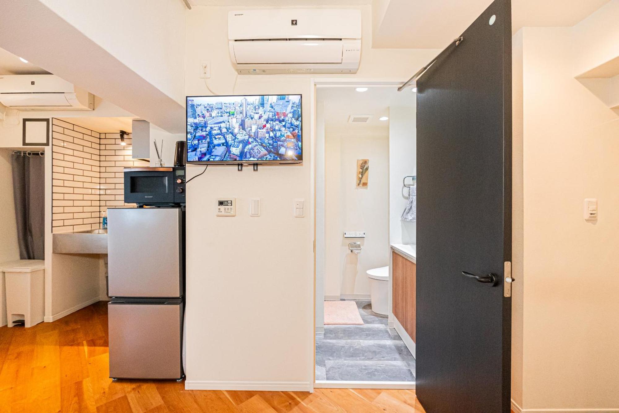 新宿區東新宿站徒步2分鐘房源交通方便免費wi-fi Apartamento *